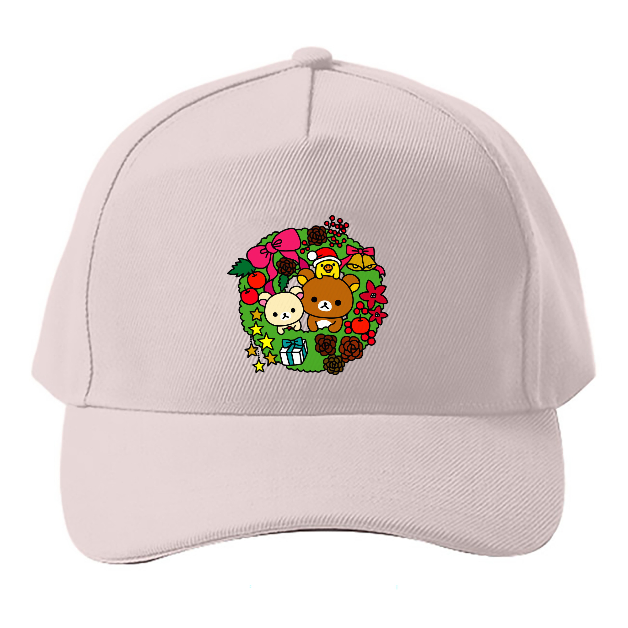 （画像用） リラックマ リラックマ キイロイトリ Rilakkuma Korilakkuma Kiiroitori ベースボールキャップ 綿100％ 男女兼用 帽子 スポーツ